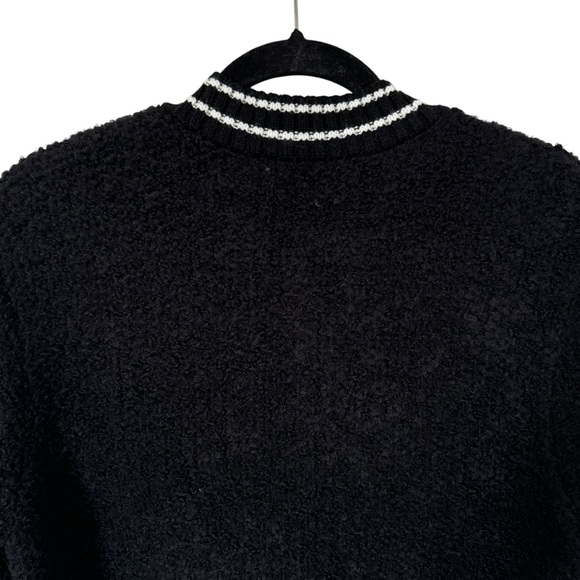 Mango Black and White Textured Jacket - Picture 9 of 13